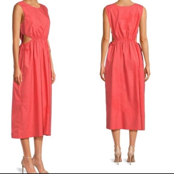 Rails Yvette Spiced Coral Cutout Dress - Sz Med NWT $238